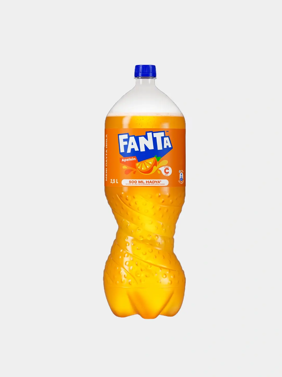Fanta apelsin ta'mli gazlangan ichimlik 1.0L